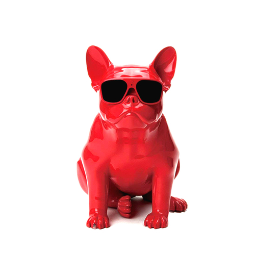 Bulldog Bluetooth Wireless Speaker Speaker - Red